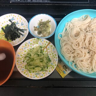 薬味たっぷりそうめん